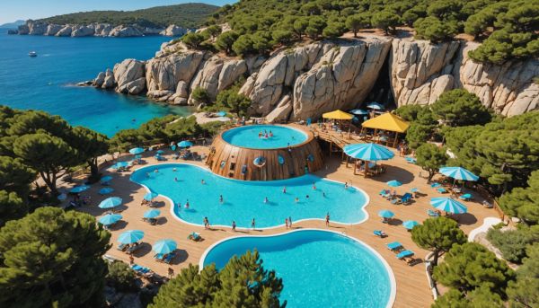 Séjournez au camping corse avec piscine et parc aquatique