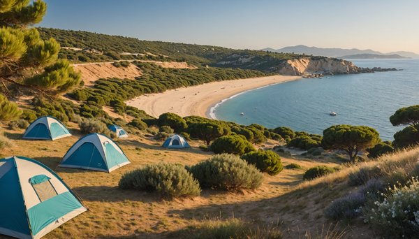 Top 5 des campings à découvrir autour de sainte-maxime