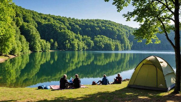 Camping en périgord : détente en famille au bord du lac